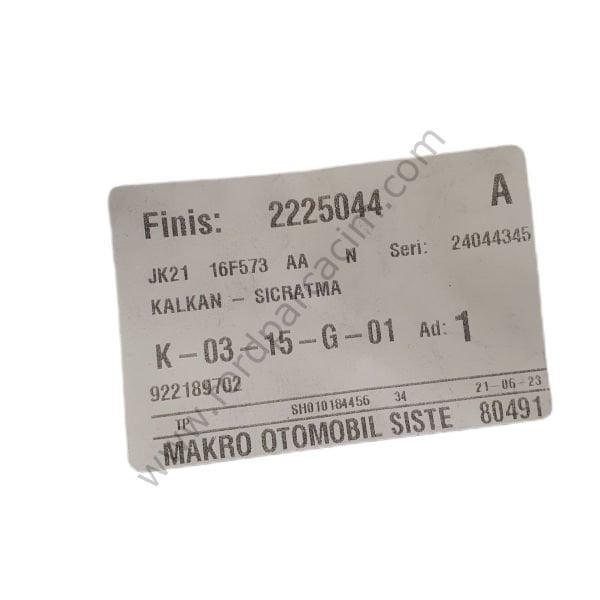 Custom Ön Sol Çamurluk İç Plastiği Sol 2017 Sonrası Modeller İçin ORJİNAL