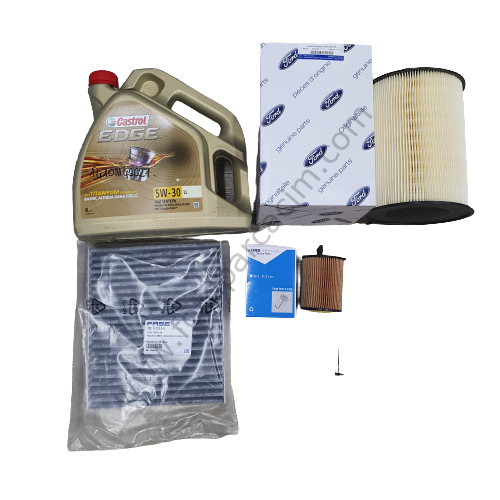 Focus Bakım Seti 1.6 TDCİ Dizel 2011-2015 Model Arası ORJİNAL CASTROL MAZOTSUZ