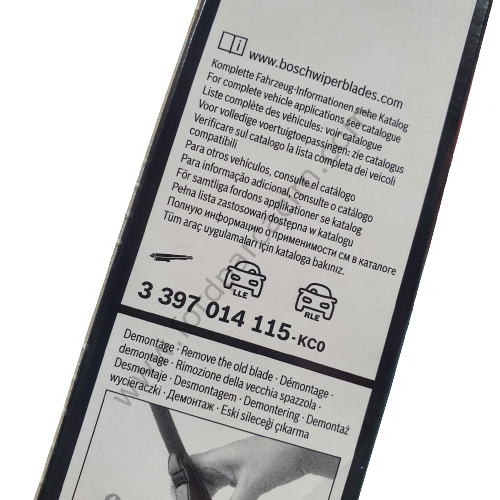 Mondeo Ön Silecek Takımı 2014-2019 Arası Modeller İçin BOSCH