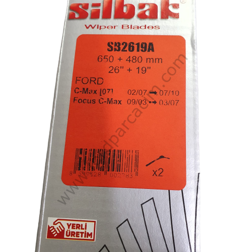 C-Max Ön Silecek Takımı 2003-2010 Arası Modeller İçin YERLİ