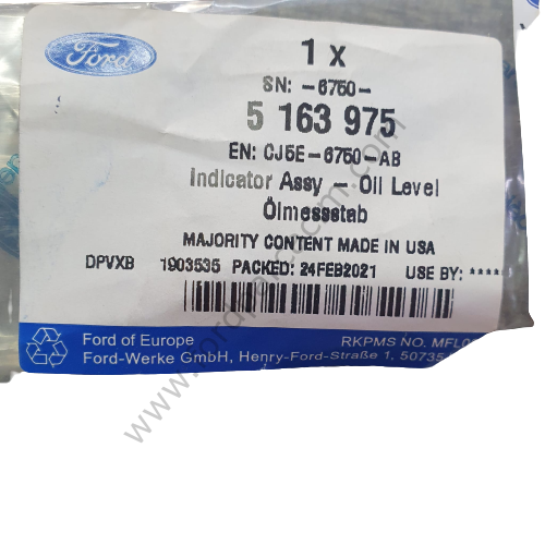 Mondeo Yağ Çubuğu 2.0 Ecoboost 2014-2019 Arası Modeller İçin ORJİNAL