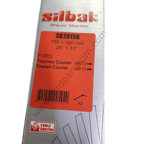 Courier Ön Silecek Takımı 2014 Ve Sonrası Modeller İçin YERLİ