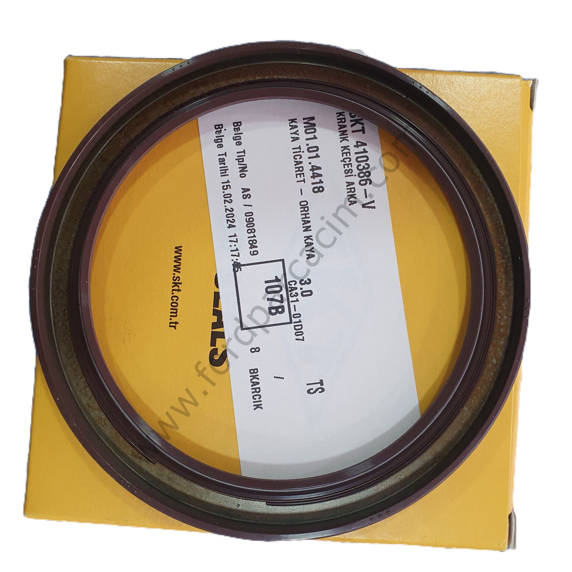 Fiesta Arka Krank Keçesi 1.4-1.5-1.6 Dizel 2002 Sonrası Modeller İçin YAYLI TİP SKT