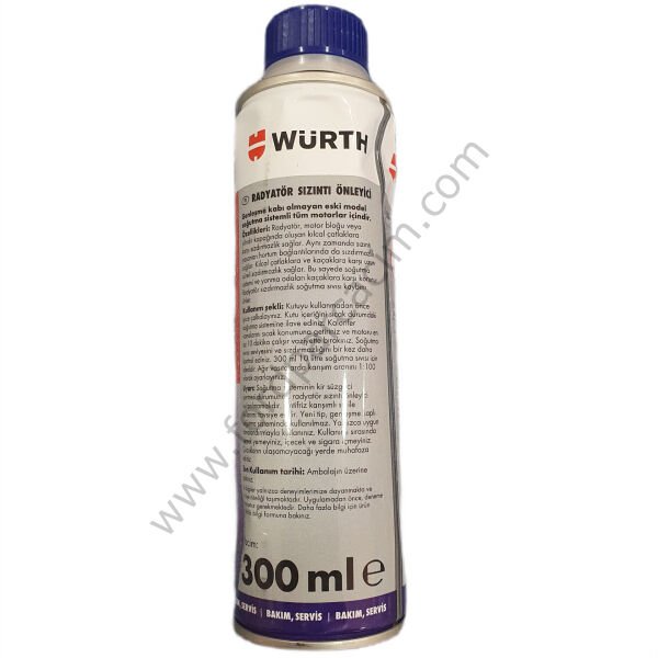 WÜRTH Radyatör Sızıntı Önleyici 300 ML