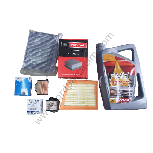 Courier Bakım Seti EURO 6 Dizel 2019 Sonrası Modeller İçin PLASTİK KARTER İÇİN 6.2LT