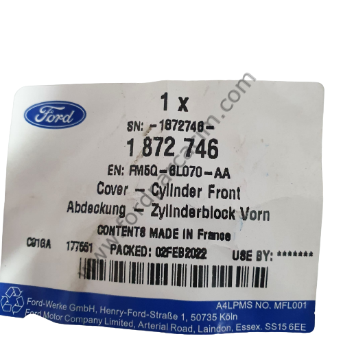 C-Max 1.6 Dizel Triger Kapağı Alt 2015-2018 Arası Modeller İçin ORJİNAL