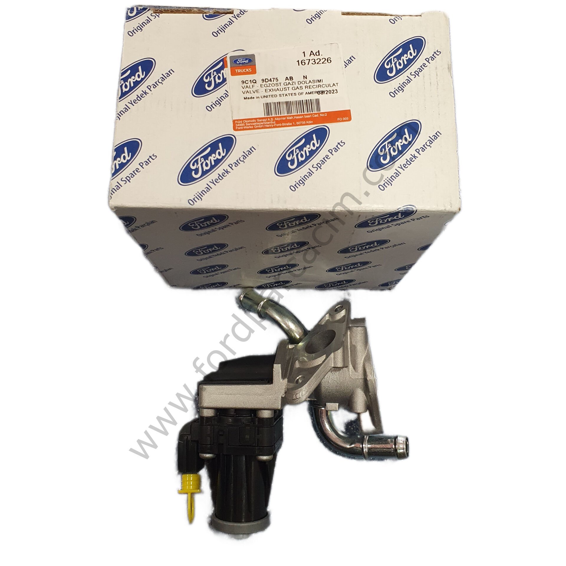 Transit Egr Komple Sulu Tip Elektronik 2007-2013 Arası 2.2 Motorlu Modeller İçin ORJİNAL