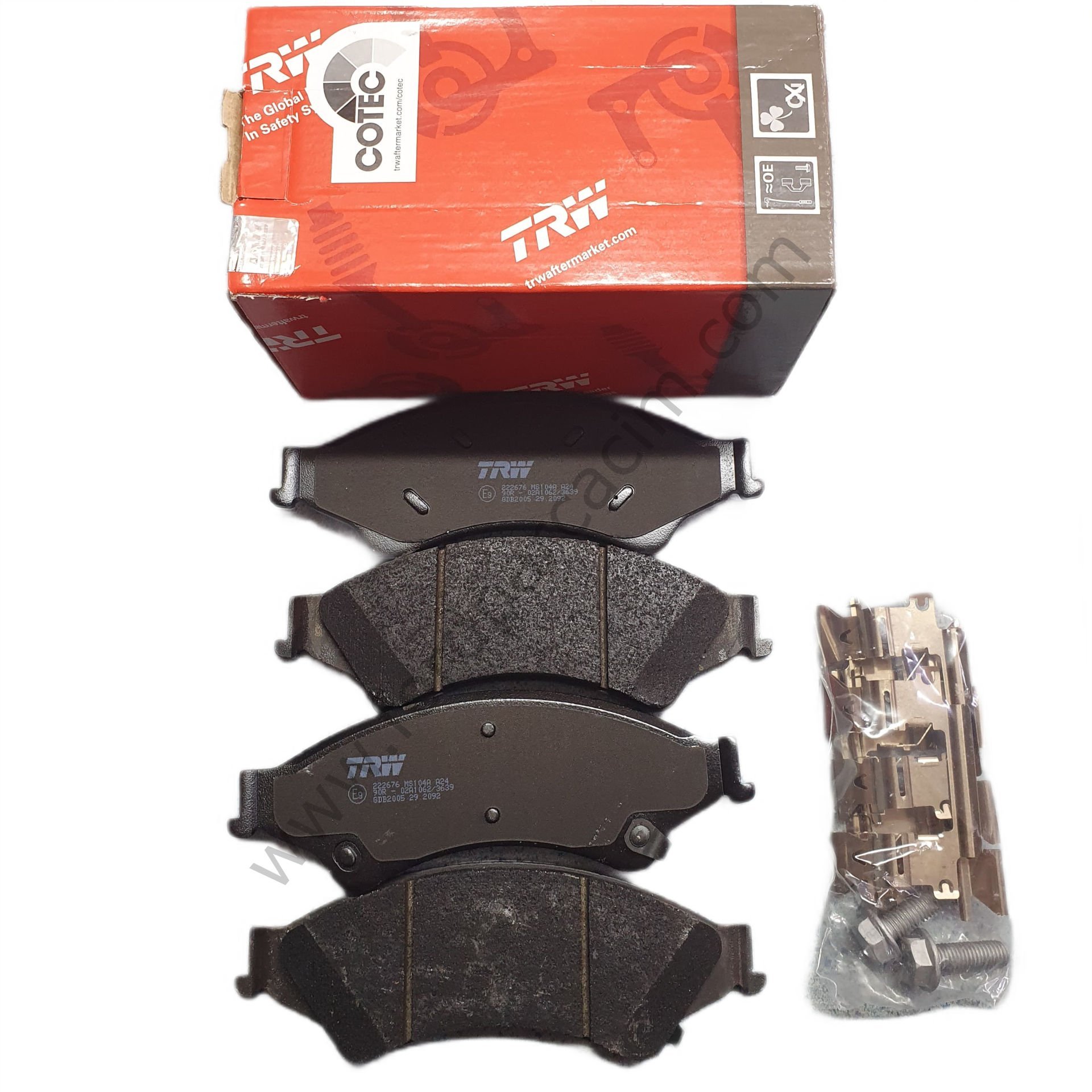 Ranger Ön Balata 2012-2022 Arası Modeller İçin TRW