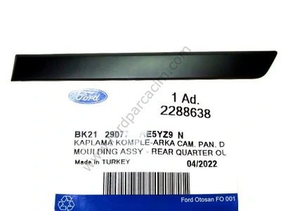 Custom Arka Sol Kapı Çıtası - Arka Sol Gövde Kuşağı 2013-2023 Arası Modeller İçin ORJİNAL