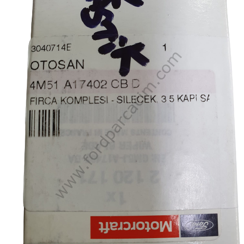 Focus 2 Arka Silecek 2006-2012 HB 350MM Arası Modeller İçin ORJİNAL