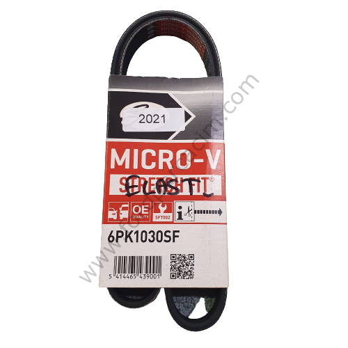 Mondeo V Kayışı 1.6 Benzinli 6PK1030ELAST 2007-2013 Arası Modeller İçin GATES AM5Q 6D314 AA , AM5Q 6C301 EA