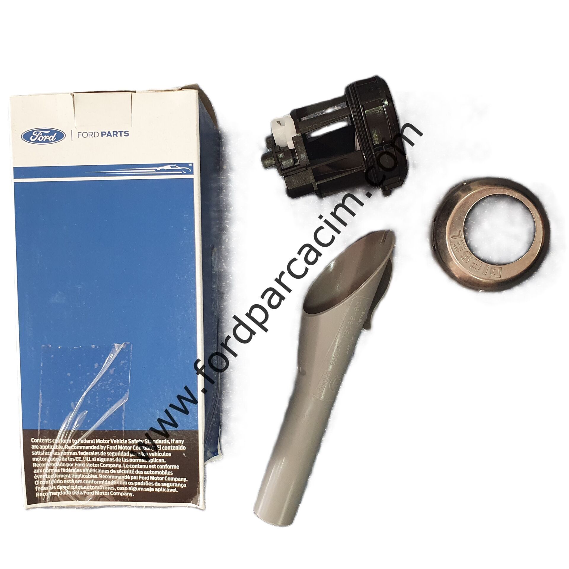 Focus Yakıt Depo Doldurma Yuva Ve Huni Seti Dizel 2015-2018 Arası Modeller İçin ORJİNAL