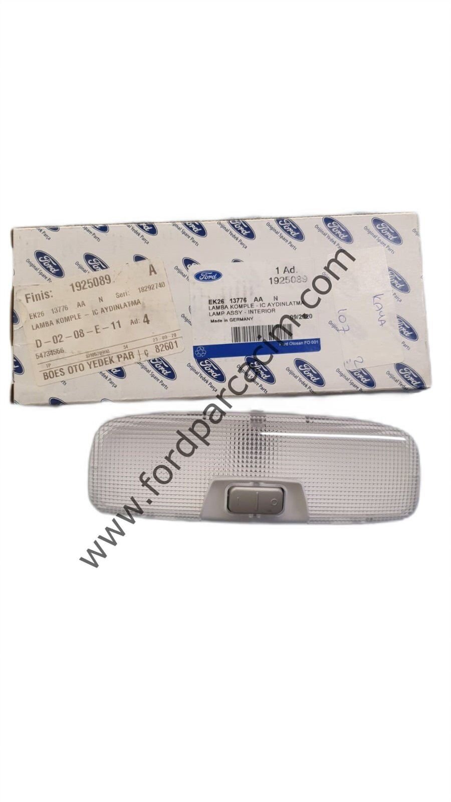 Courier İç Tavan Lambası 2014-2023 Arası Modeller İçin ORJİNAL